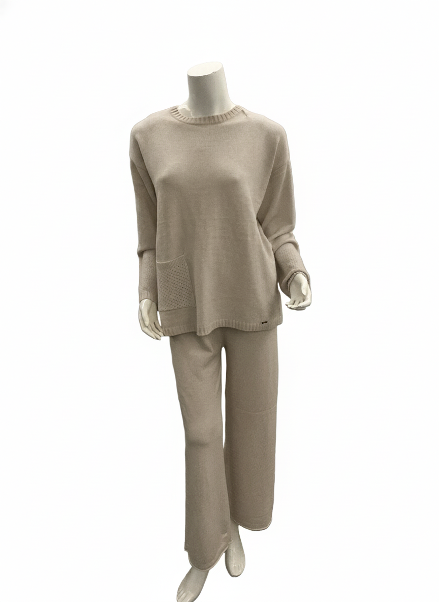 Conjunto Malha Pormenor Bolso