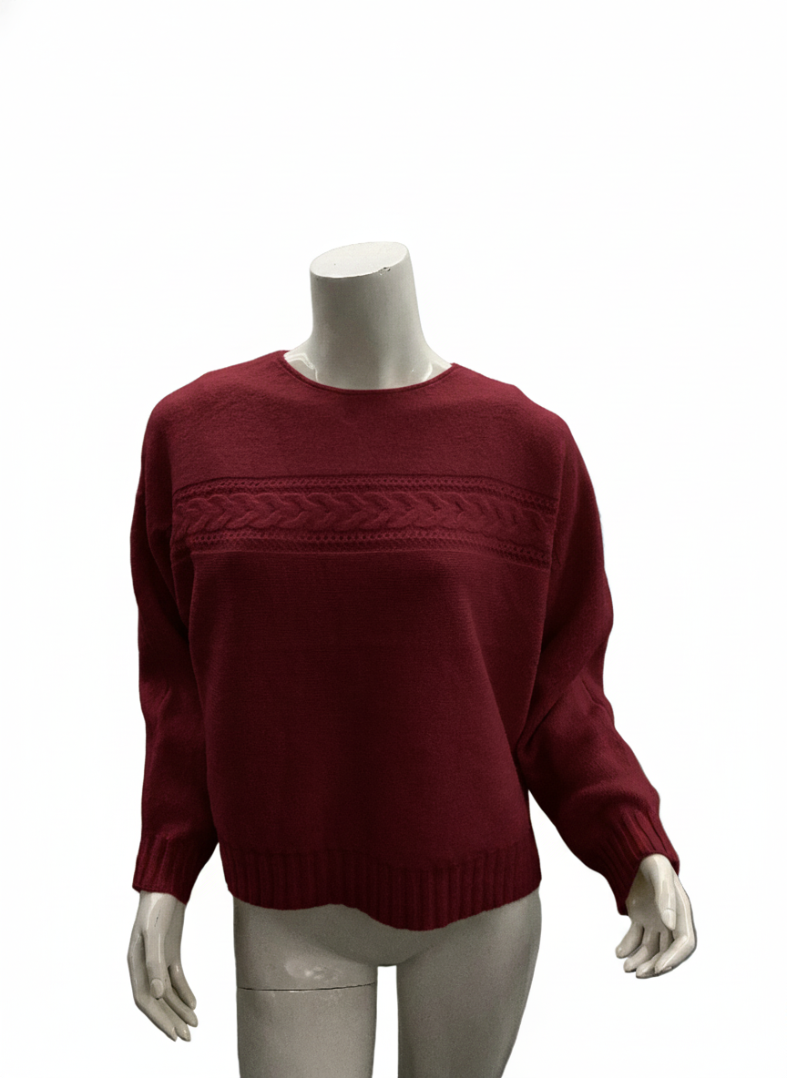 Camisola Malha Trançada