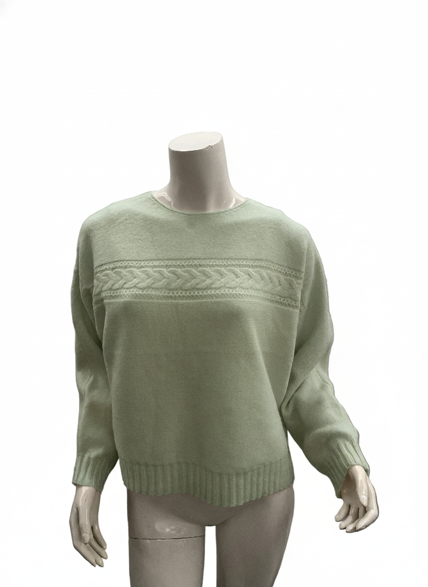 Camisola Malha Trançada