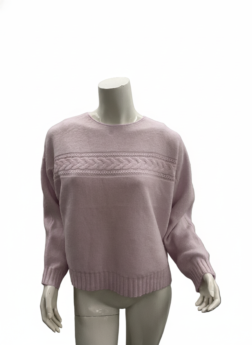 Camisola Malha Trançada