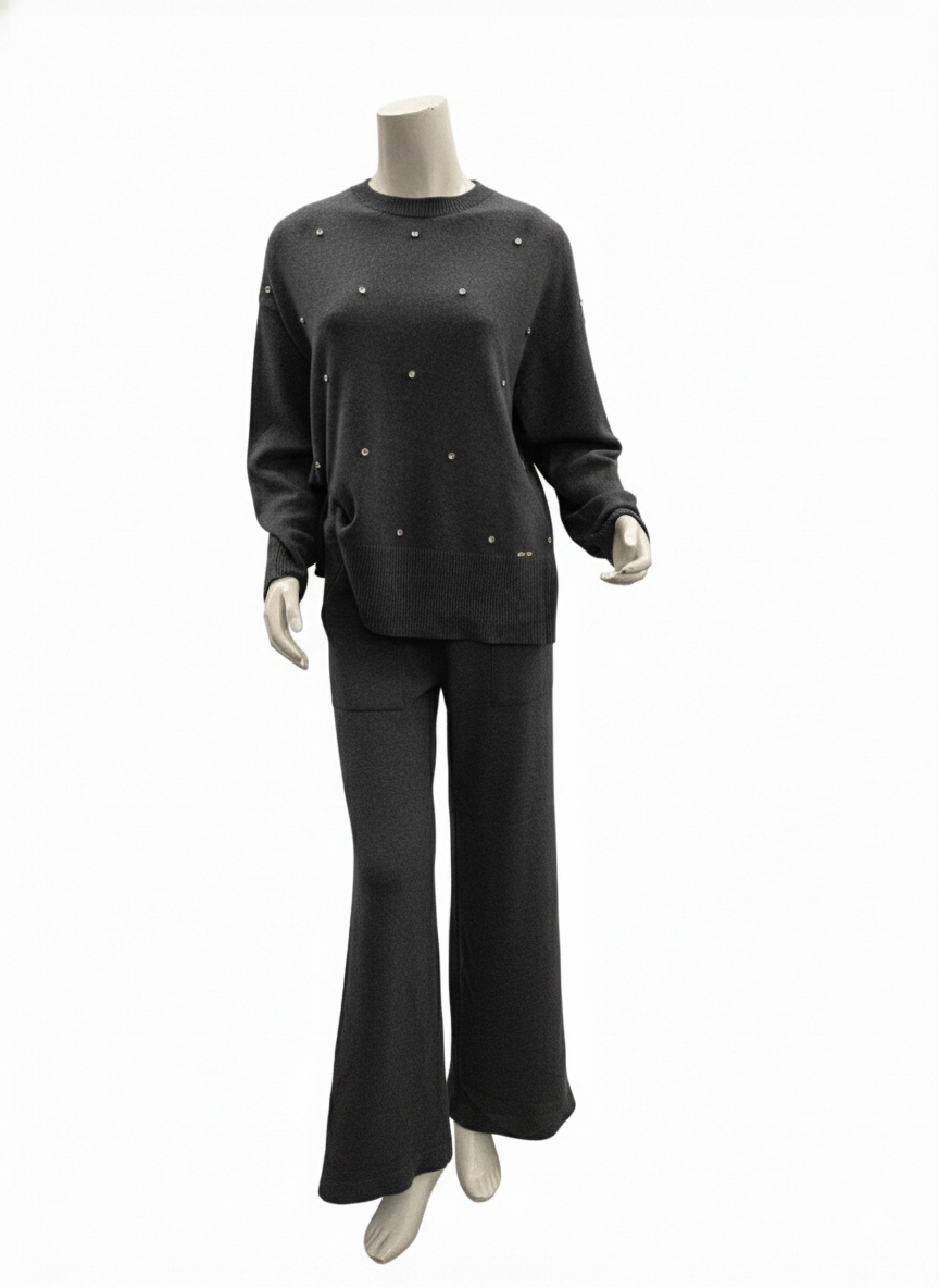 Conjunto Malha Brilhante