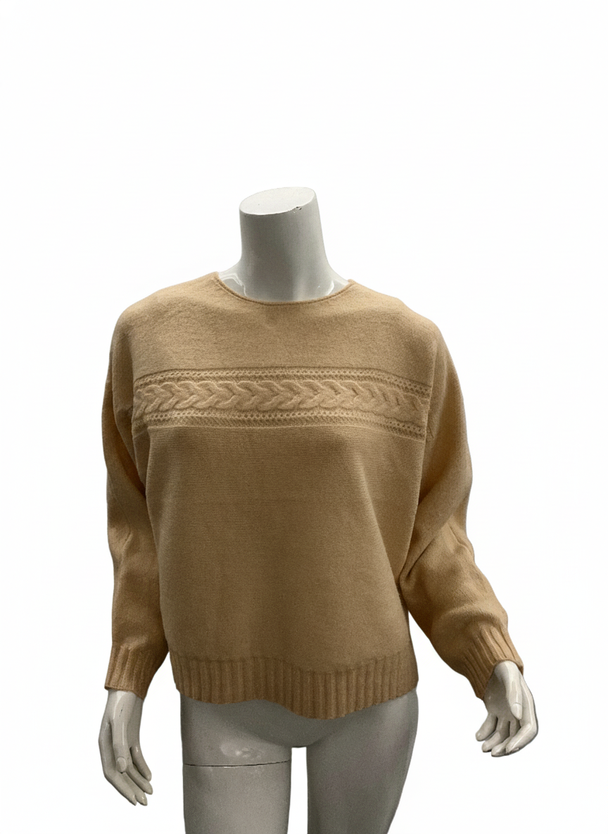 Camisola Malha Trançada