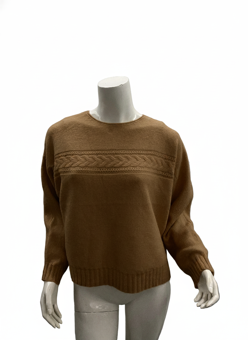 Camisola Malha Trançada