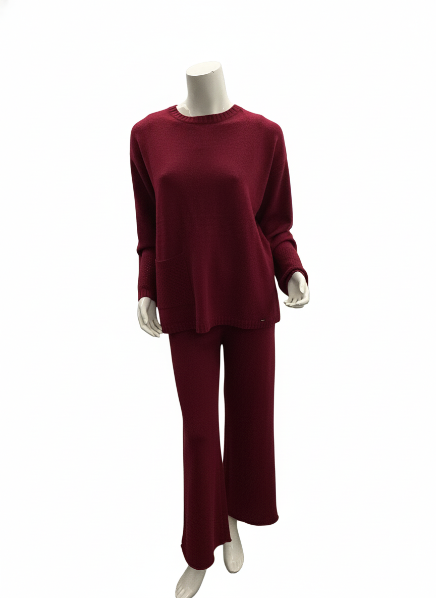 Conjunto Malha Pormenor Bolso