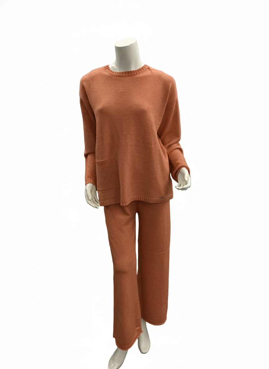 Conjunto Malha Pormenor Bolso