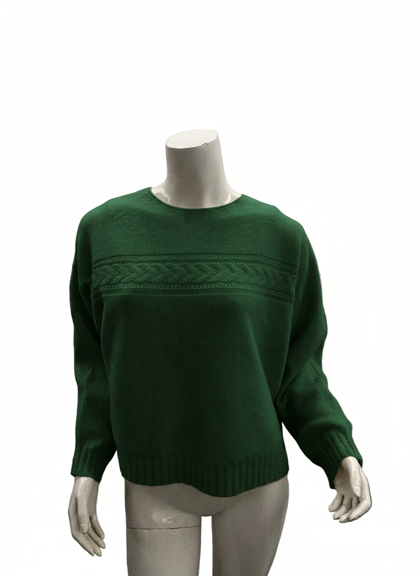 Camisola Malha Trançada