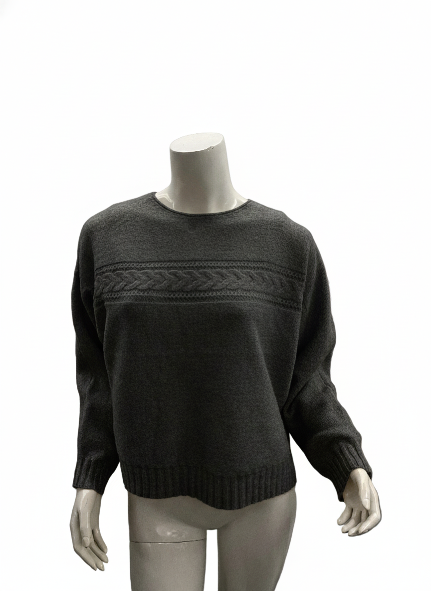 Camisola Malha Trançada