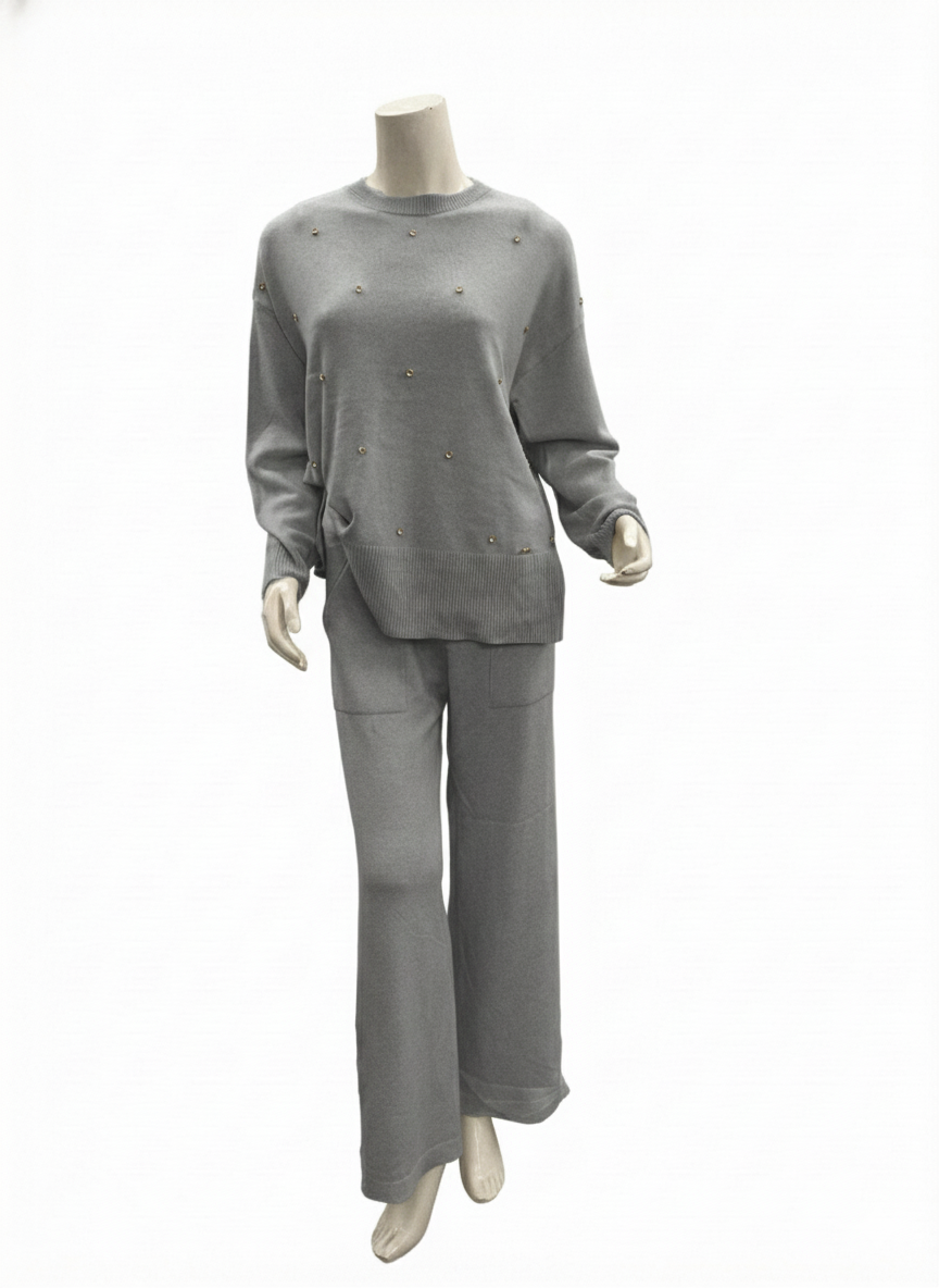 Conjunto Malha Brilhante