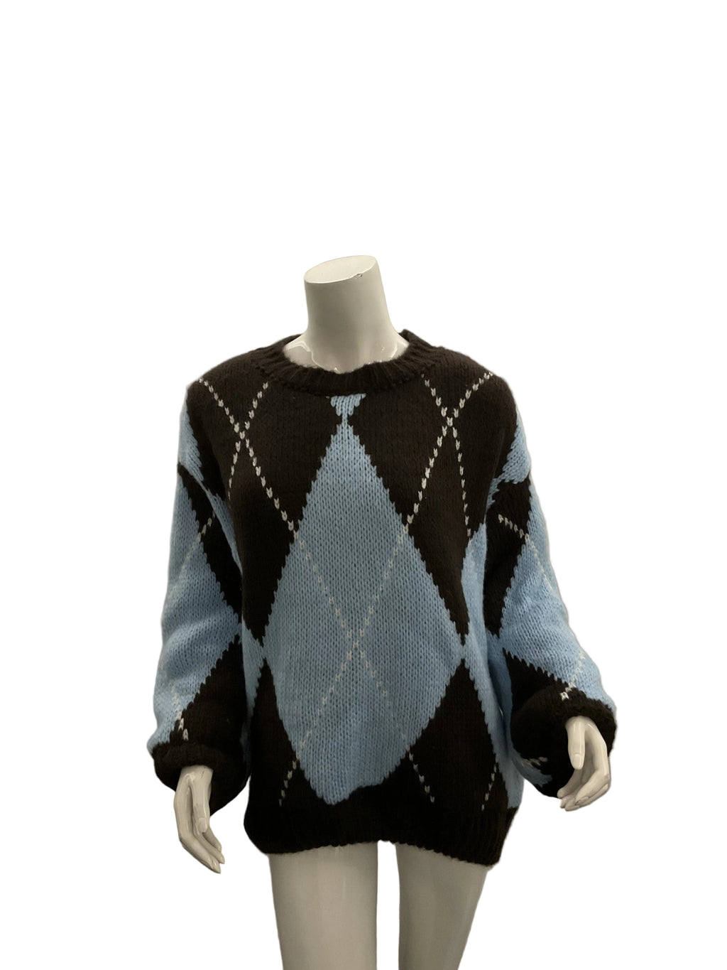 Camisola Malha Losangos