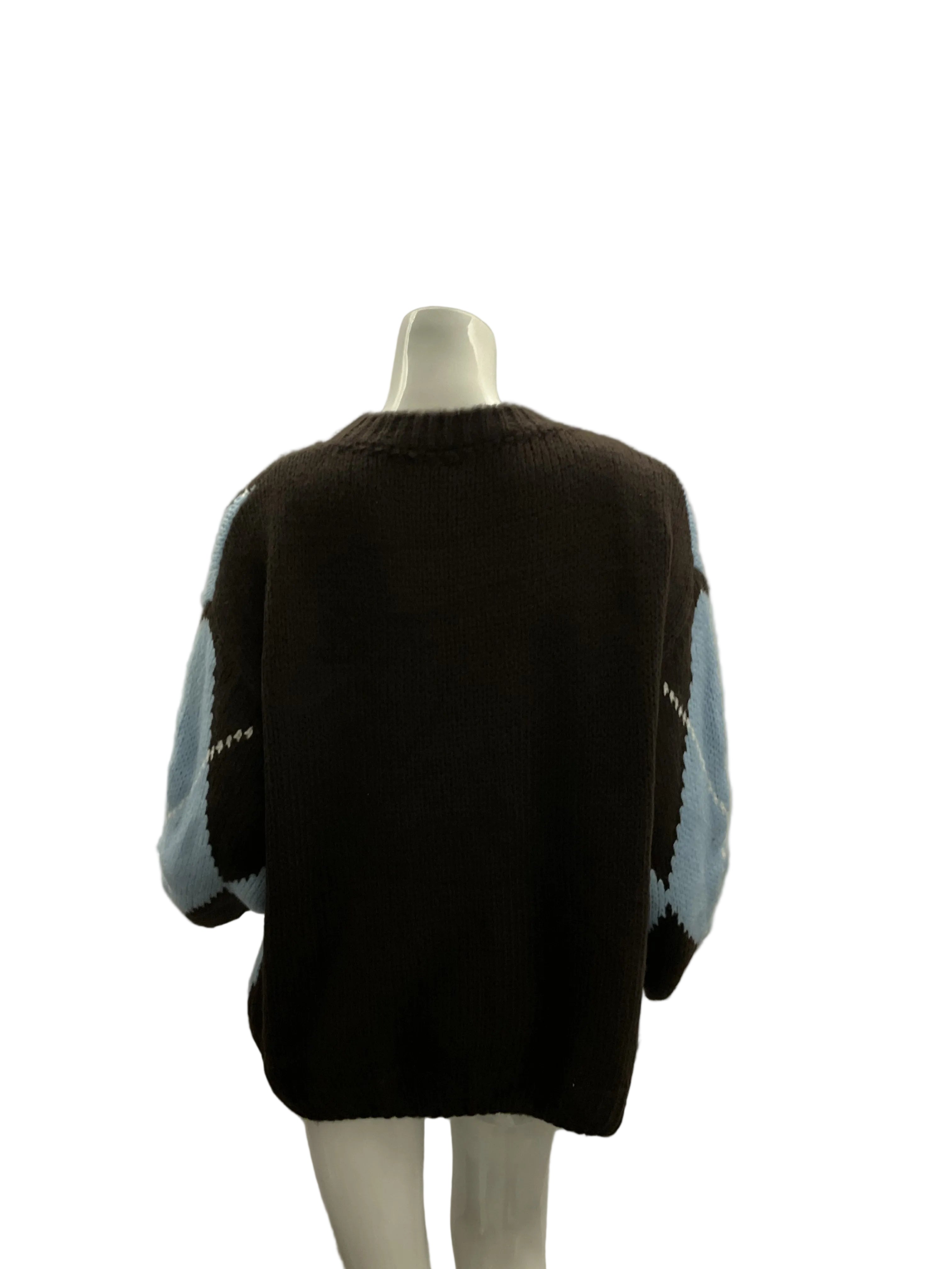 Camisola Malha Losangos