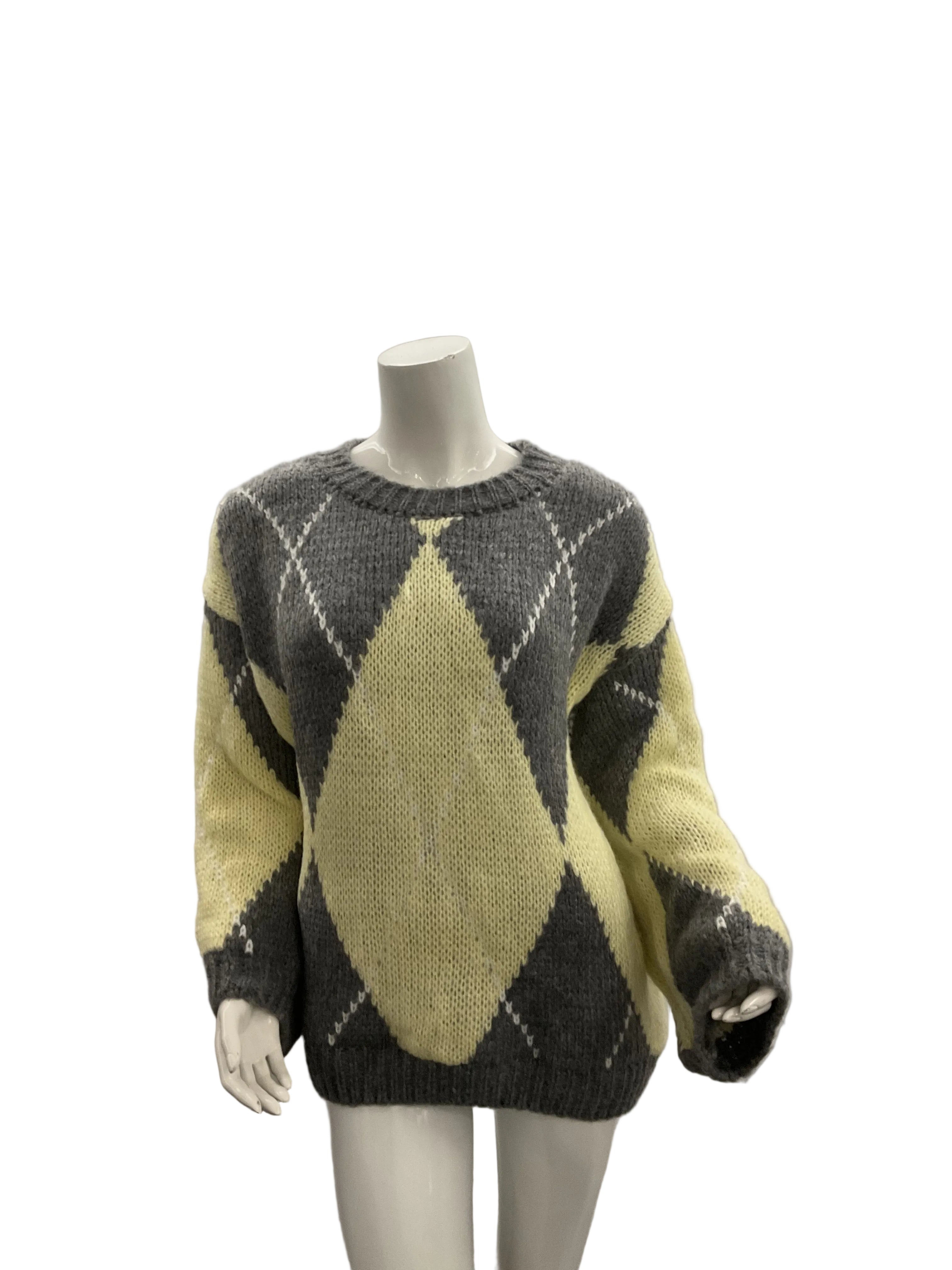 Camisola Malha Losangos