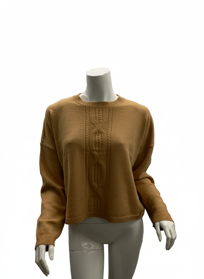 Camisola Malha Trançada