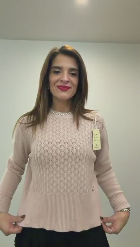 Camisola Malha Texturada